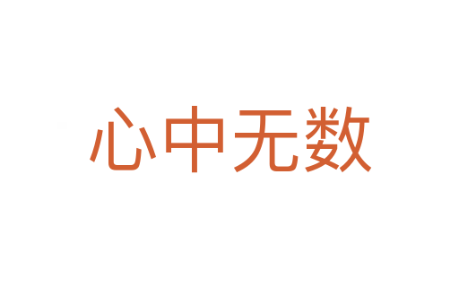 心中無(wú)數(shù)
