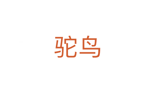 駝鳥(niǎo)
