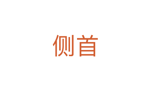 側首