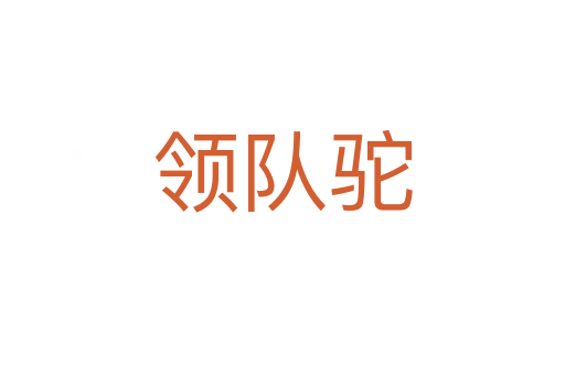 領隊駝