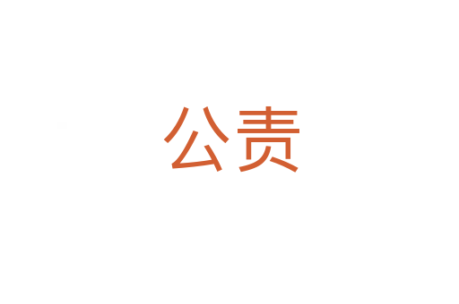 公責(zé)