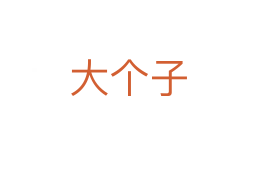 大個子