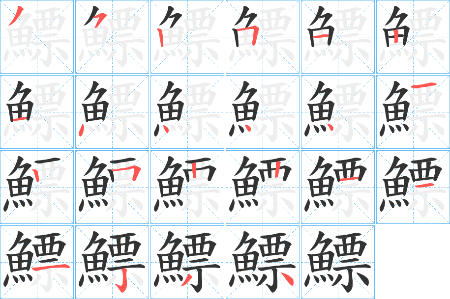 鰾的筆順?lè)植窖菔?>
					
                    <hr />
                    <h2>鰾的基本信息</h2>
                    <div   id=